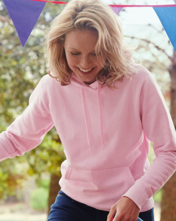 Fruit of The Loom Ladies Hooded Sweat